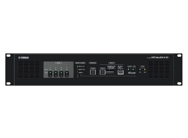YAMAHA RSIO64-D I/O Rack I/O Rack. 64/64 Dante, Mini-YGDAI 