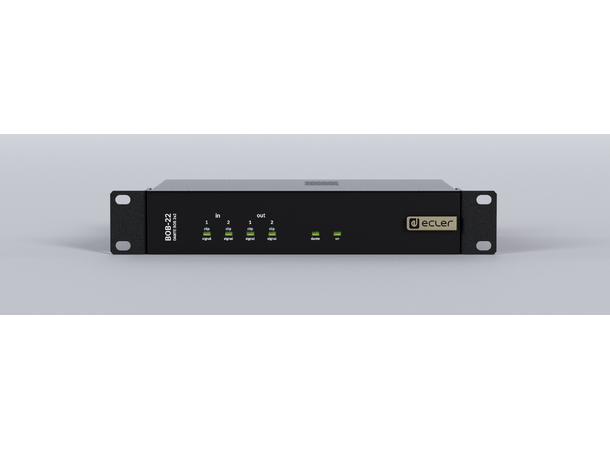 ECLER BOB-22 Dante Interface 2 x 2 Dante I/O 