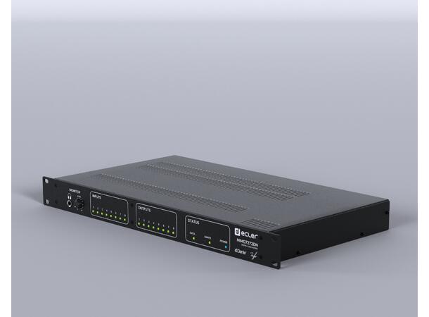 ECLER MIMO7272DN Digital matrise 8 x 8 Analouge, 64 Dante 