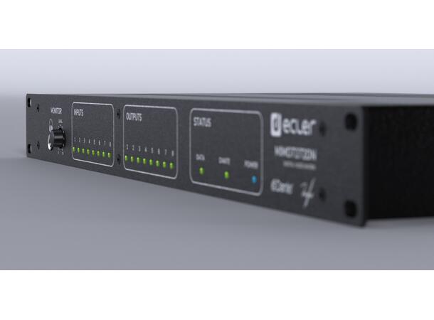 ECLER MIMO7272DN Digital matrise 8 x 8 Analouge, 64 Dante 