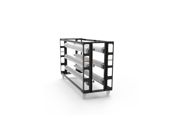 ADMIRAL Balletfloor cart L180 6 x tubes 
