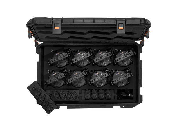 ASTERA AST-QUKBM-PRPCSE-8-K Quikbeam Kit 8 x QuikBeam, Pelicase, PowerFlow 