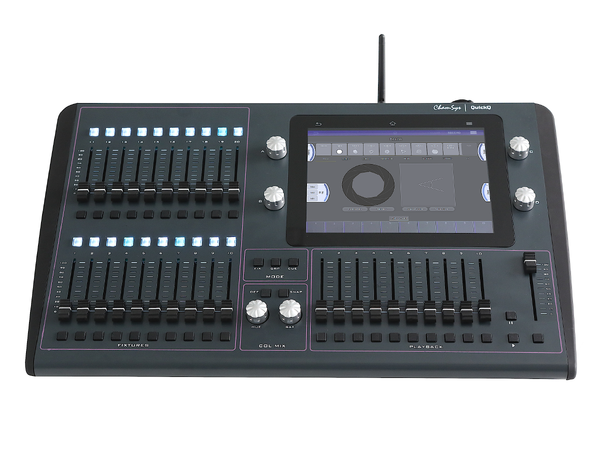 CHAMSYS Quick Q 20 lyskontroller+ Flight 2 univers, WiFi. Inkludert cover/lampe 