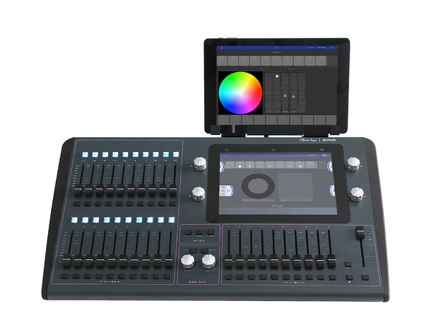 CHAMSYS Quick Q 20 lyskontroller+ Flight 2 univers, WiFi. Inkludert cover/lampe 