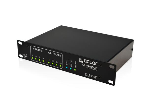 ECLER DN44BOB Dante Interface 4 x 4 Dante I/O, 4 x GPI 