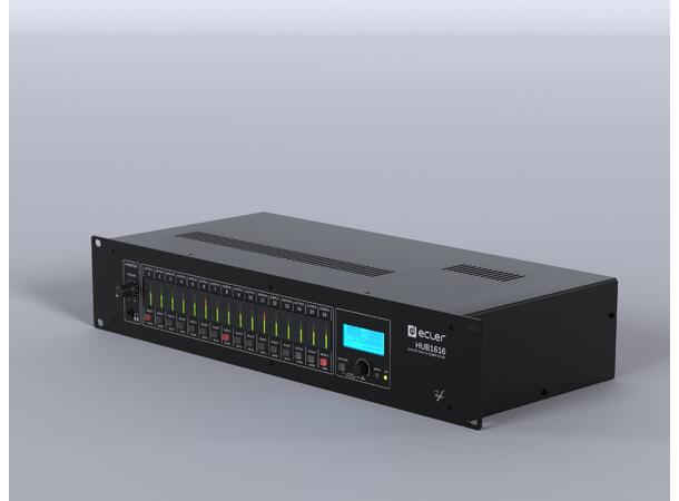 ECLER HUB1616 Digital sonemikser 16 x 16 Analouge 
