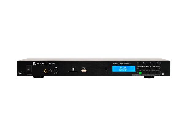 ECLER eSAS-BT Audio Player FM, USB, Nbluetooth 