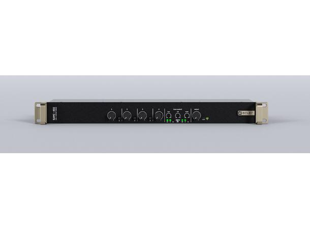 ECLER SAMI-402 Rackmikser 4 In, 2 Out, 1U 