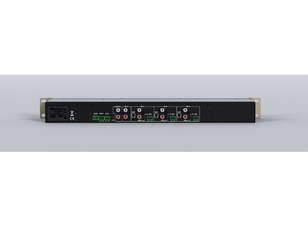 ECLER SAMI-402 Rackmikser 4 In, 2 Out, 1U 