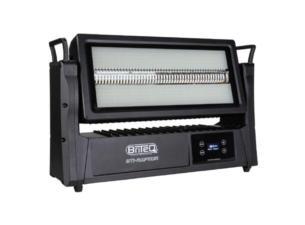 BRITEQ BTI-RAPTOR Moving strobe, IP65 144x5W CW, 576 RGB LED, Frost 