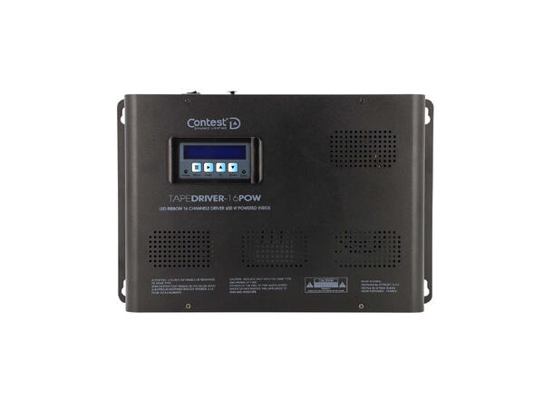 CONTEST TAPEDRIVER-16POW LED Driver 600W, 16 kanaler RGBW 