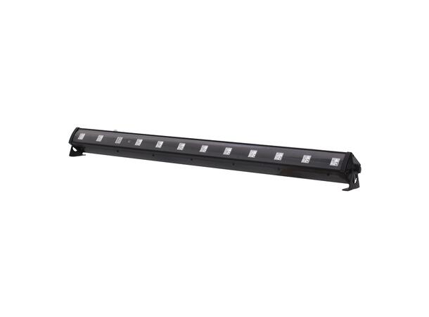 LEDJ UV Spectra Batten Blacklight, Demo 12 x 5W UV LED, DMX, Fjernkontroll 