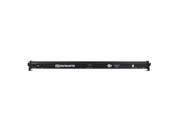 LEDJ UV Spectra Batten Blacklight, Demo 12 x 5W UV LED, DMX, Fjernkontroll 