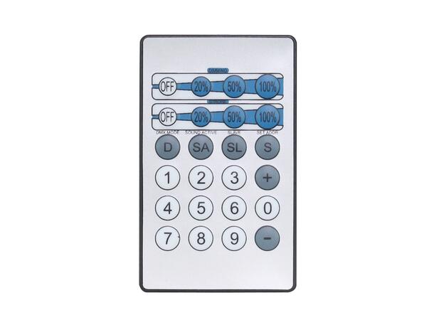 LEDJ UV Spectra Batten Blacklight, Demo 12 x 5W UV LED, DMX, Fjernkontroll 