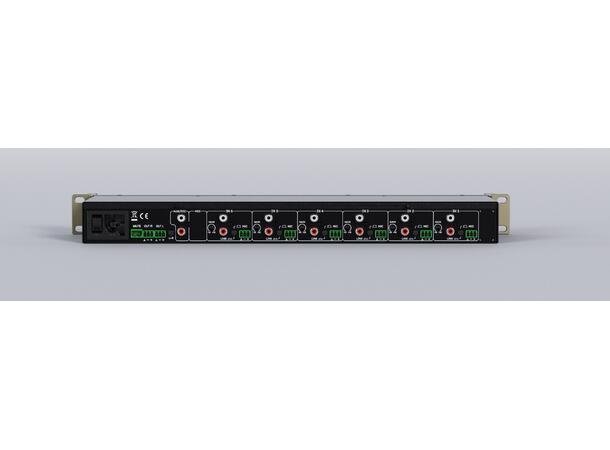 ECLER SAMI-612 Rackmikser 6 In, 2 Out, Eq, 1U 