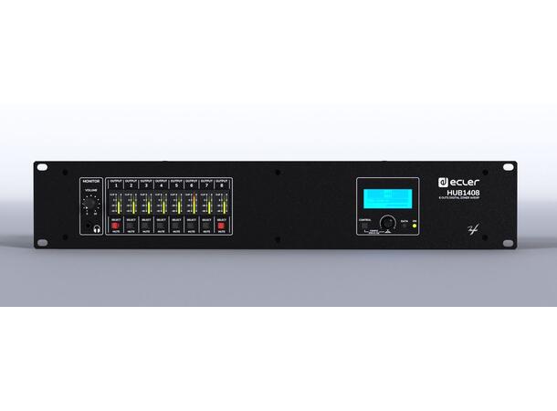 ECLER HUB1408 Digital sonemikser 14 x 8 Analouge 