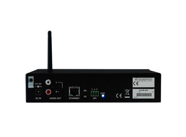 ECLER PLAYER ONE Audio Player Streaming server, DLNA, AirPlay 