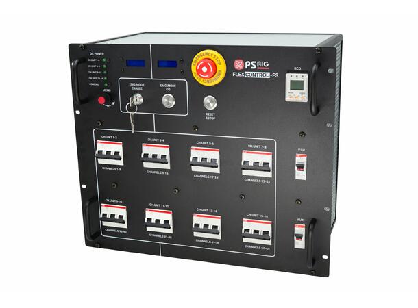 FlexControl Base Unit XL 2 x 400V, 32, 63 or 125A, 9U 