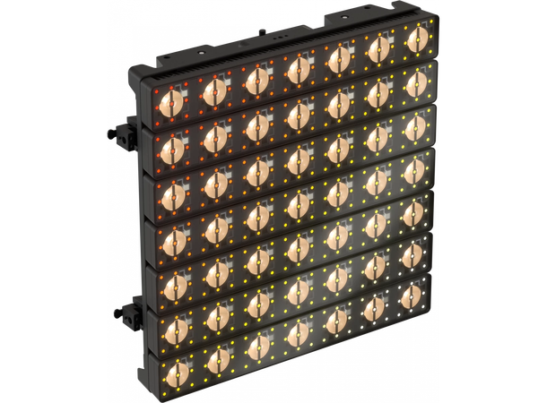 PROLIGHTS HALUPIXDUO LED Matrix, Demo 7x7 2700K 4°, 21x21 RGBWW LED, IP65 
