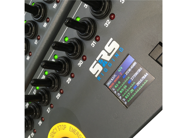 SRS ADR12-DIGI fj.kontroll 12ch for AHD Display, Go/Estop, 5p 