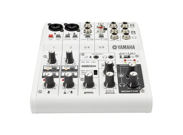 Yamaha AG06 mikser 2 mic/1 stereo line. USB interface
