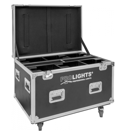 PROLIGHTS FCLSUNBLAST Flightcase for 6x SUNBLAST, foam shells inkl.