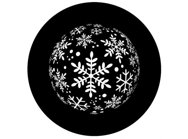 PROLIGHTS GBS8544BW Gobo Christmas snowflakes, øE26.8, øIMG23