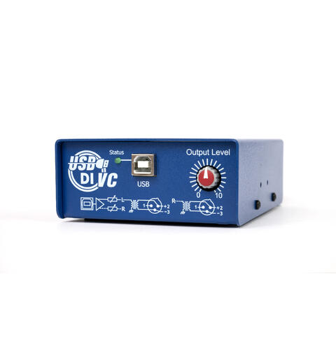 ARX USB DI-VC Stereo DI-boks m/USB og volumkontroll