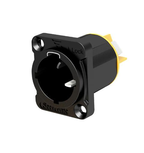 SEETRONIC SAC3MPX han for chassis 16A/250V, kompatibel med TRUE1