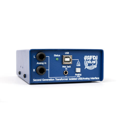 ARX USB DI PLUS Stereo DI-boks Stereo DI-boks m/USB og analog inn