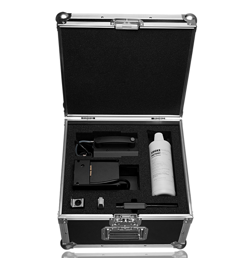 SMOKE FACTORY Flightcase for Scotty II rom til reservebatt., væske, fj.kontroll