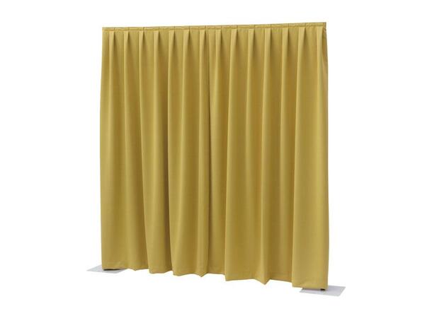 WENTEX P&D Curtain - Dimout Pleated, 300(w) x 400(h)cm 260g, gul