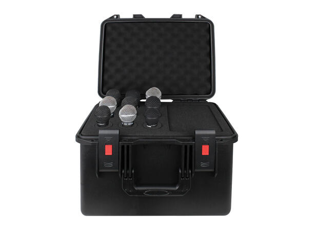 ELUMEN8 Rock Box 9 Microphone Case Innvendige mål: 200 x 390 x 270mm