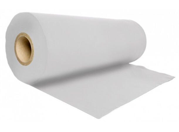 KAGU Deko Scenefront, hvit, 20cm bred 60m, dekomolton rullet på pappkjerne