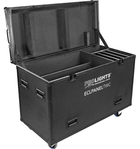 PROLIGHTS FCLPANEL3U Flightcase for 3 x ECLPANELTWC