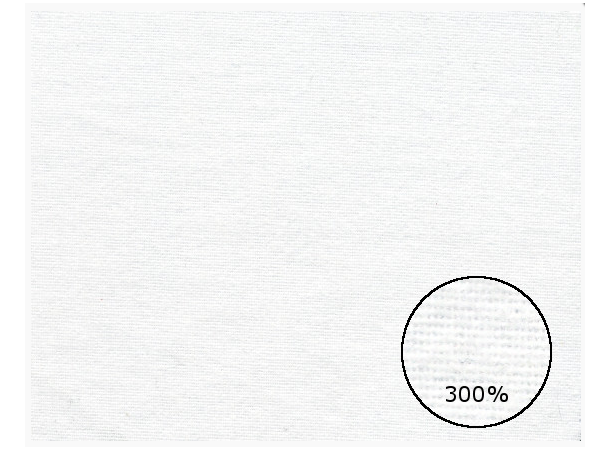 KAGU Deko Scenefront, hvit, 30cm bred 60m, dekomolton rullet på pappkjerne