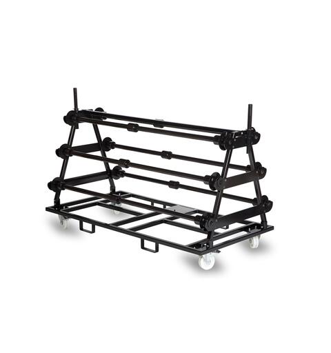 Harlequin storage cart, 4 rolls x 1,5 m For oppbevaring av dansematter