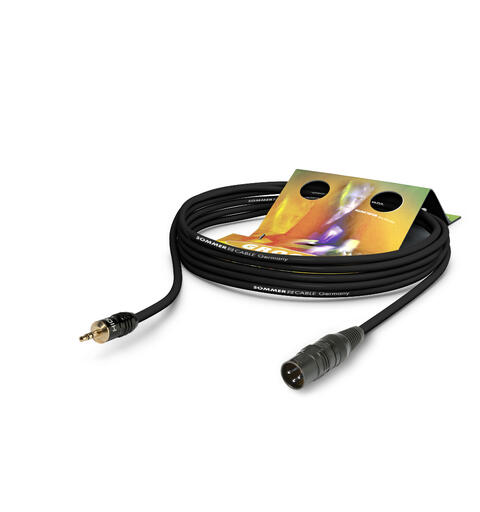 SOMMER Minjack Stereo til XLR Han 25cm. For HI-TFO-003