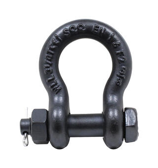 ELLER Sjakkel med mutterbolt Sort