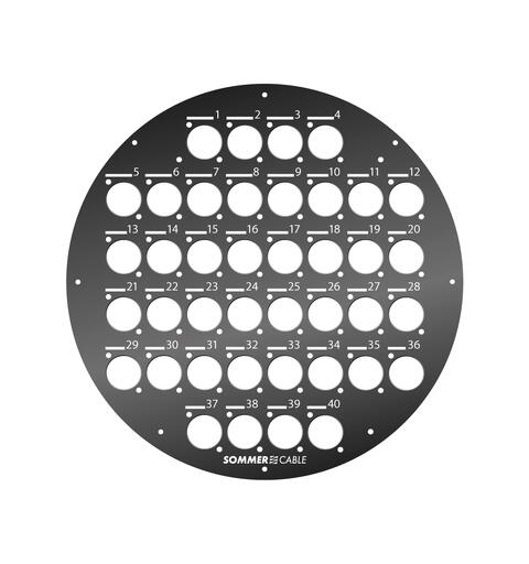 SOMMER RUND40 Koblingsplate For Schill GT450, SD050 og SD060