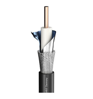 SOMMER Classic Series MKII LL Videokabel 1 x 2,74, PE Ø 10,30 mm, sort