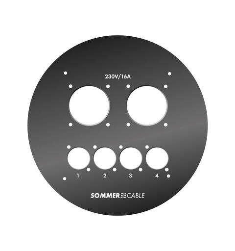 SOMMER RUND0204 Koblingsplate For Schill GT310, HT og SK serie