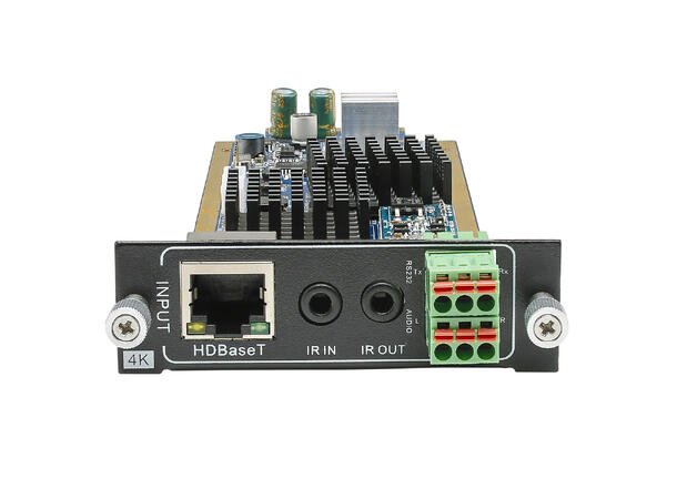 CARDINAL DVM DVM-HDBT-M-ITP Input Kort 1 x HDbaseT, Audio, IR. For HDB-MATM08