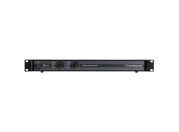 AUDIOPHONY Ti500 Forsterker 2x250W RMS/4Ohm. Vifteløs