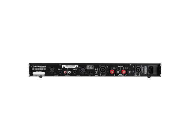 AUDIOPHONY Ti500 Forsterker 2x250W RMS/4Ohm. Vifteløs