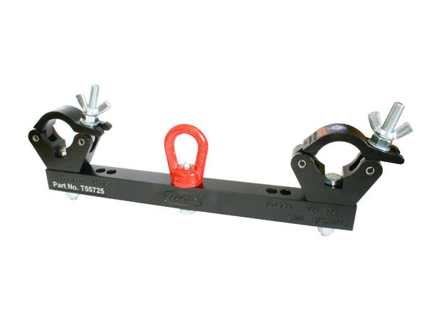 DOUGHTY Trussadapter, justerbar bredde Sort. SWL 250Kg