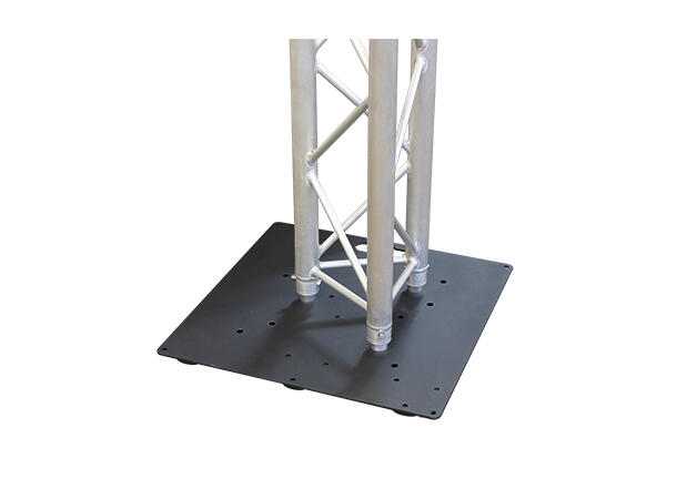 DOUGHTY baseplate for Ø48mm rør og truss Sort