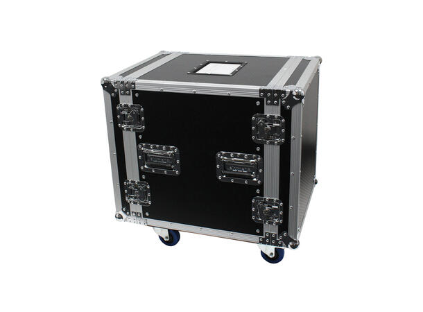 ELUMEN8 Rack Flightcase 12U 19", 510 x 520 x 569 (700), Hjul