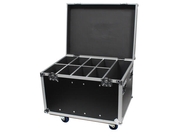 ELUMEN8 SlimPar Flightcase 8 x SlimPar, 860 x 802 x 498mm, Hjul