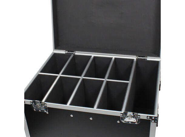ELUMEN8 SlimPar Flightcase 8 x SlimPar, 860 x 802 x 498mm, Hjul